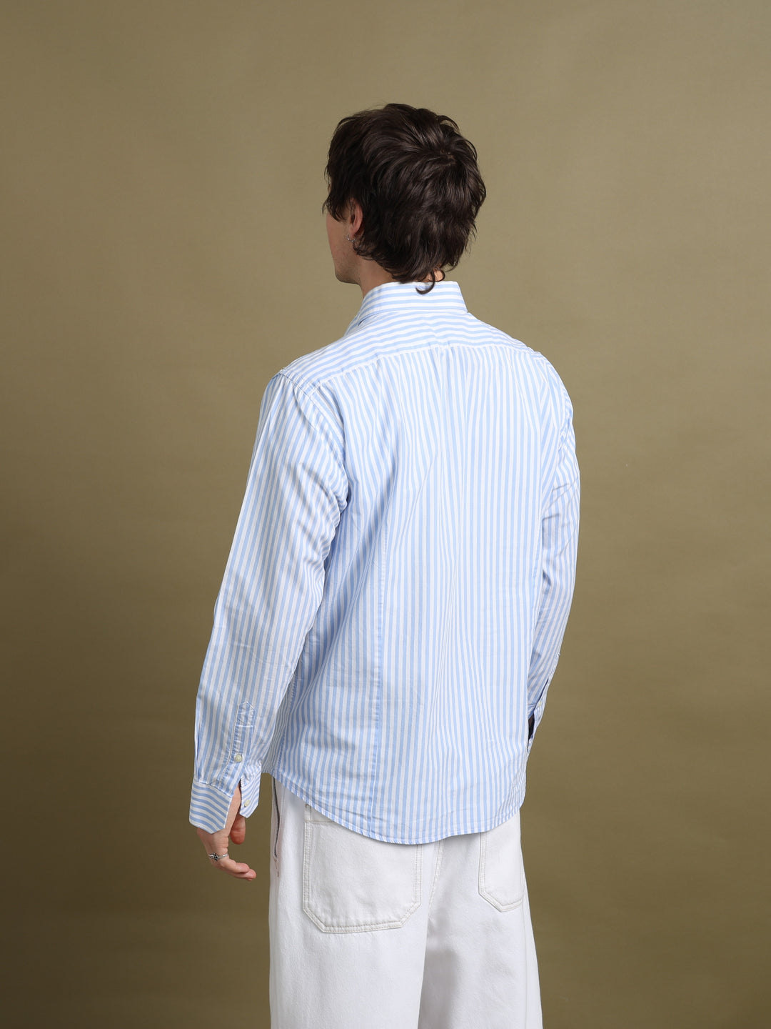 Aquascutum London Shirt Blue Men's L - detail 3