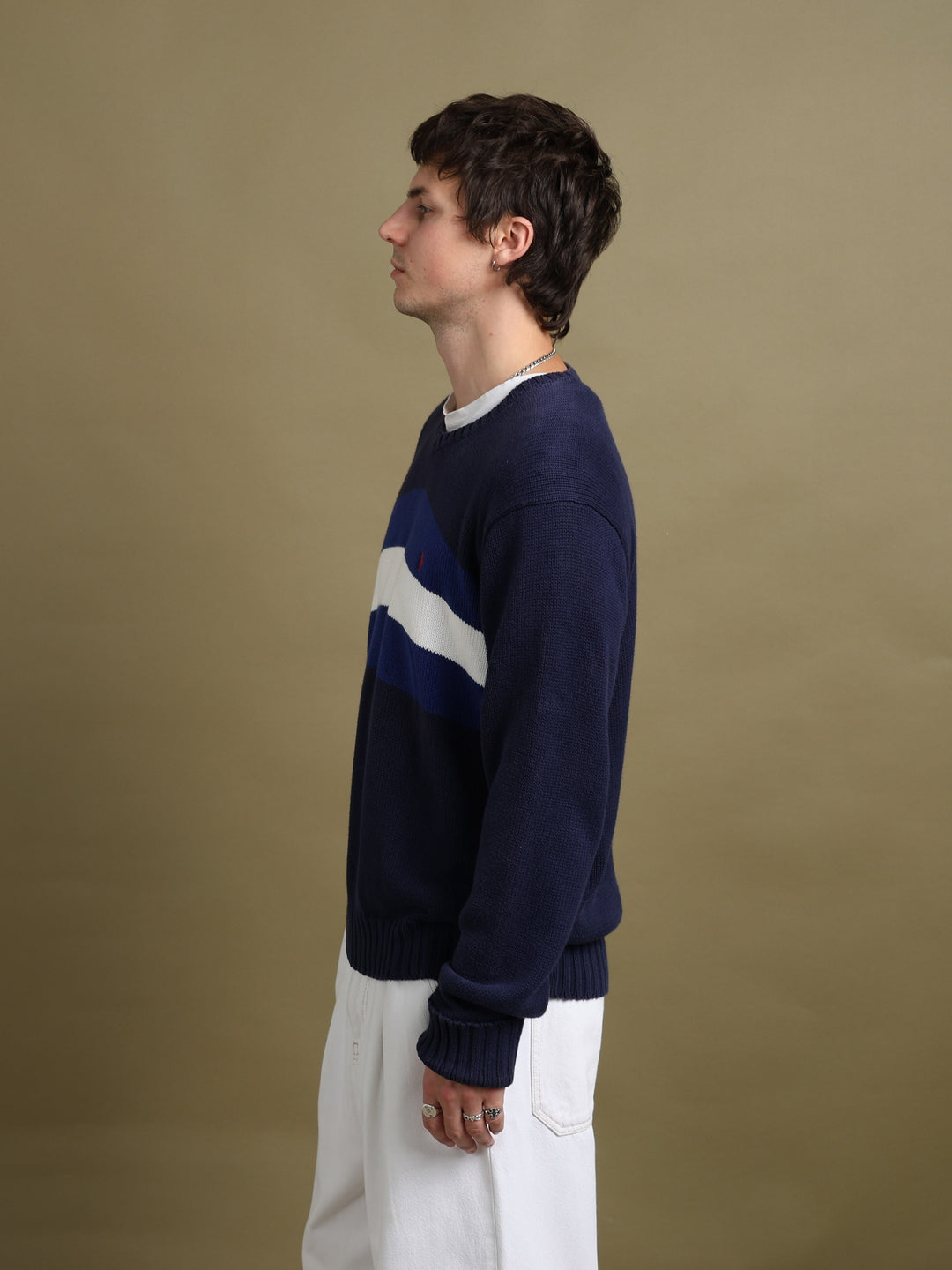 Polo Ralph Lauren Knit Jumper Navy Men's L - detail 1