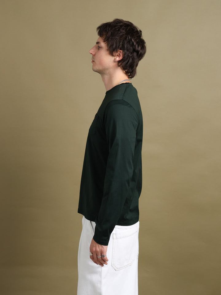 Prada Long Sleeve Top Green Men's M - detail 1