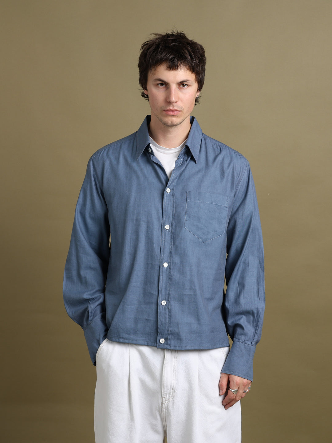 Dolce & Gabbana Shirt Blue Men's L - back