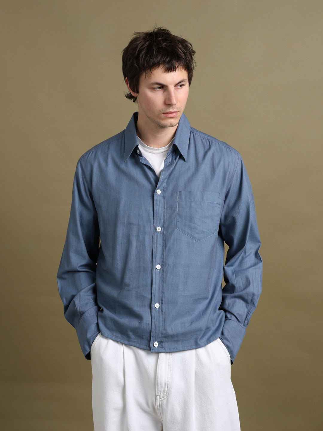 Dolce & Gabbana Shirt Blue Men's L - styled