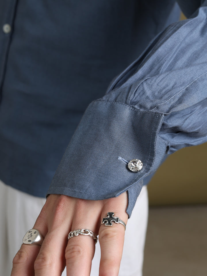 Dolce & Gabbana Shirt Blue Men's L - detail 1