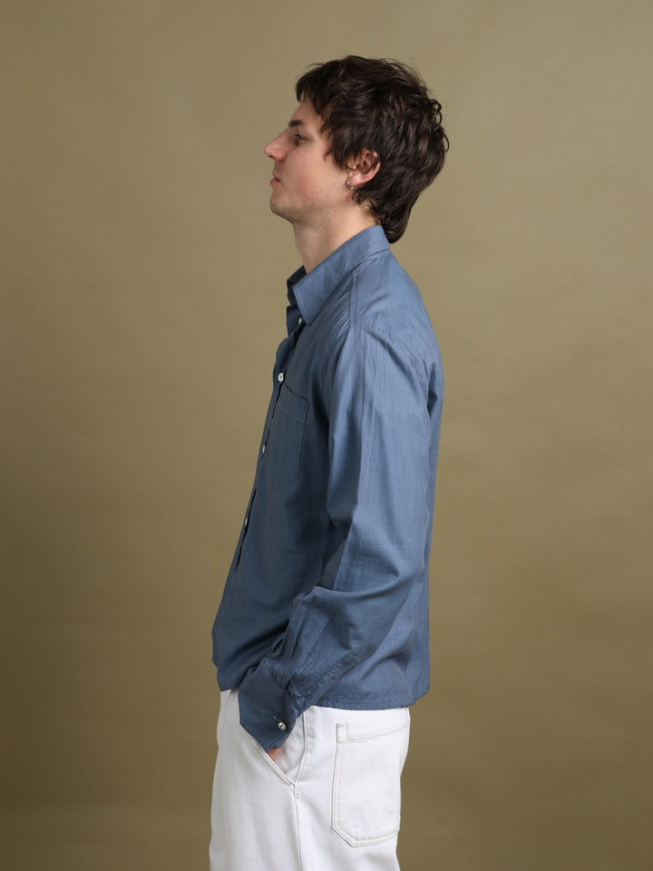 Dolce & Gabbana Shirt Blue Men's L - detail 2