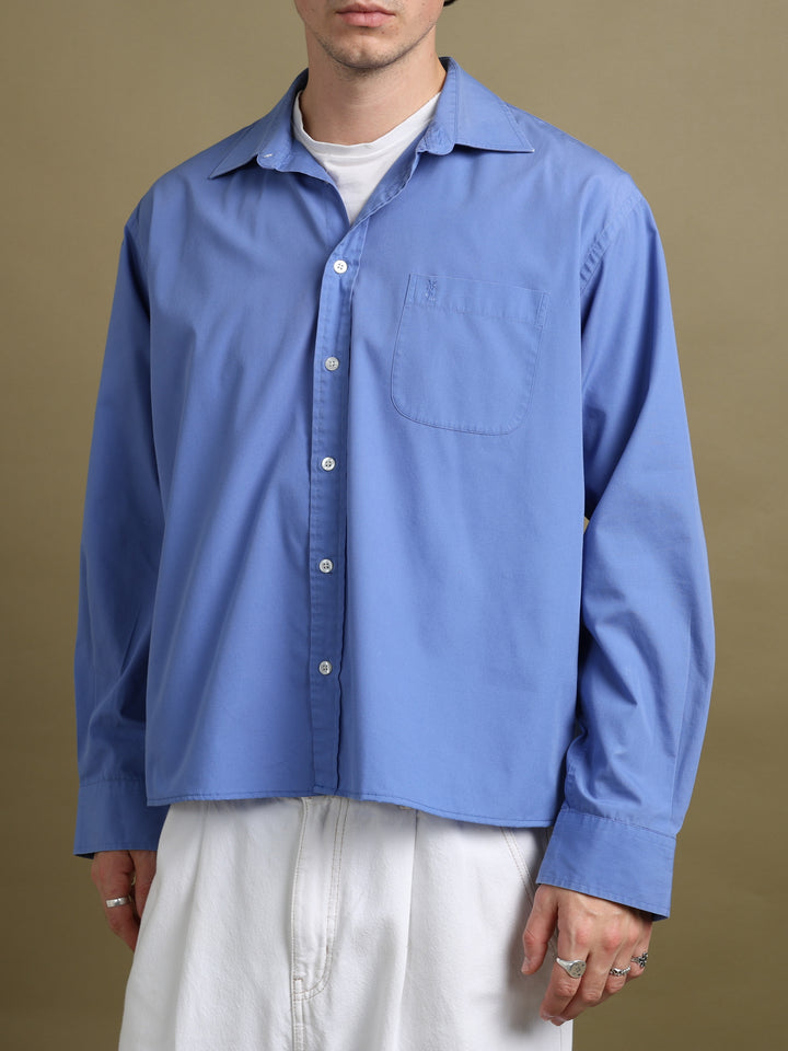 Yves Saint Laurent Shirt Blue Men's L - detail 1