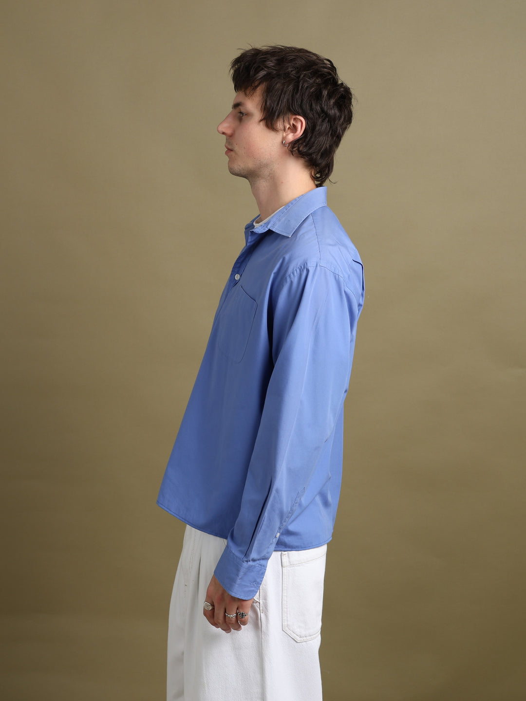 Yves Saint Laurent Shirt Blue Men's L - detail 2