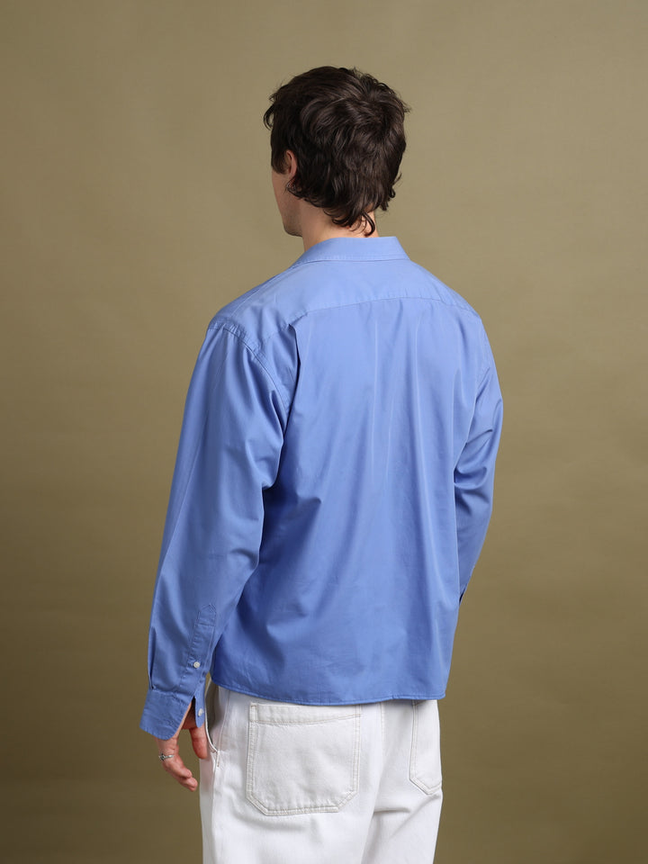 Yves Saint Laurent Shirt Blue Men's L - detail 3