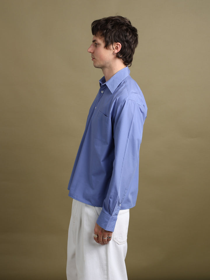 Yves Saint Laurent Shirt Blue Men's L - fabric detail