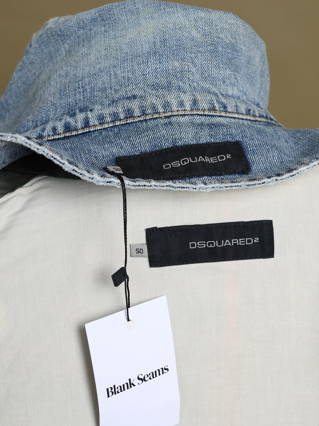 Dsquared2 Denim Jacket Olive Men's M - detail 5