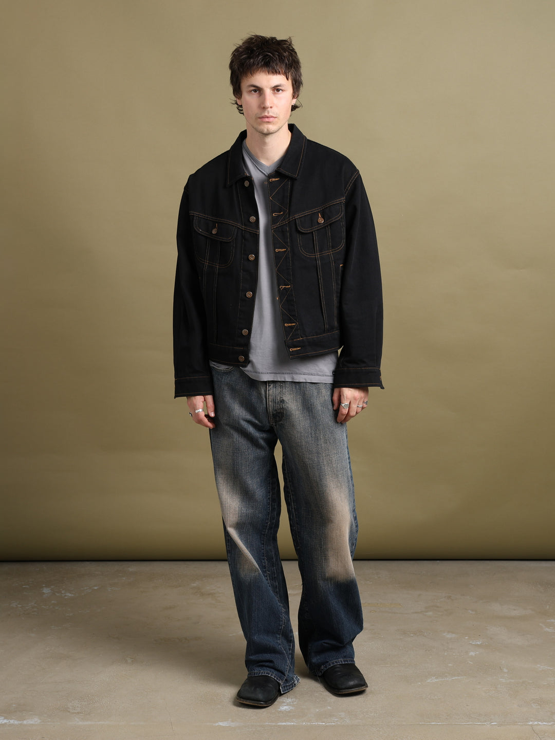 Valentino Jacket Black Men's L - back