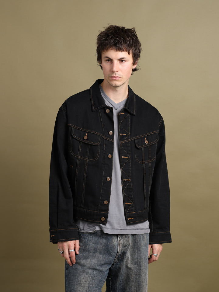 Valentino Jacket Black Men's L - fabric detail
