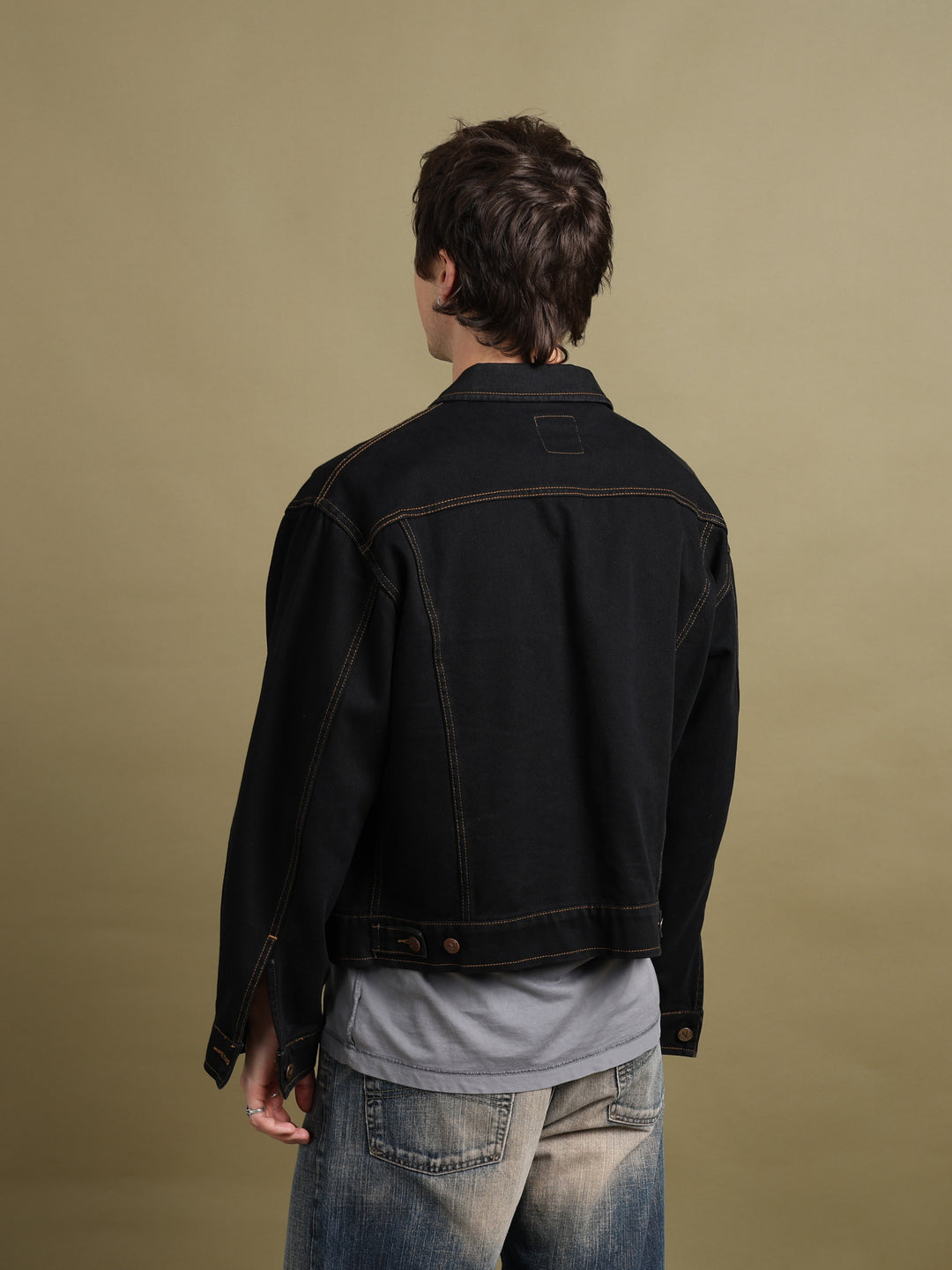 Valentino Jacket Black Men's L - detail 2