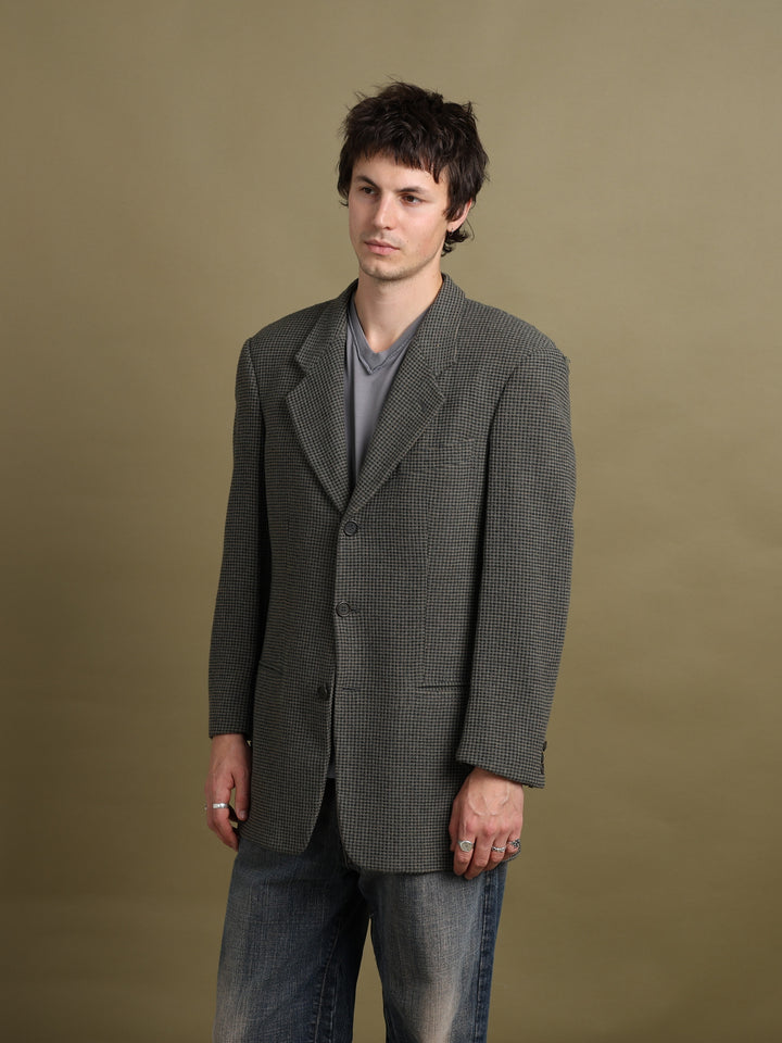Giorgio Armani Blazer Grey Men's M - fabric detail