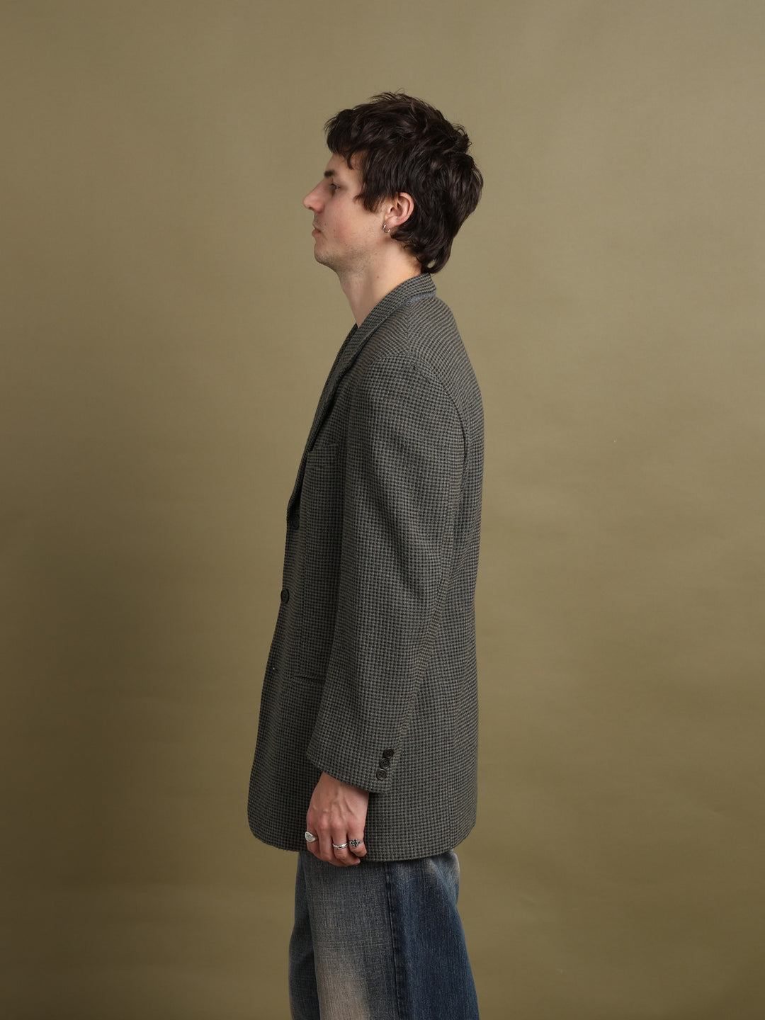 Giorgio Armani Blazer Grey Men's M - detail 1