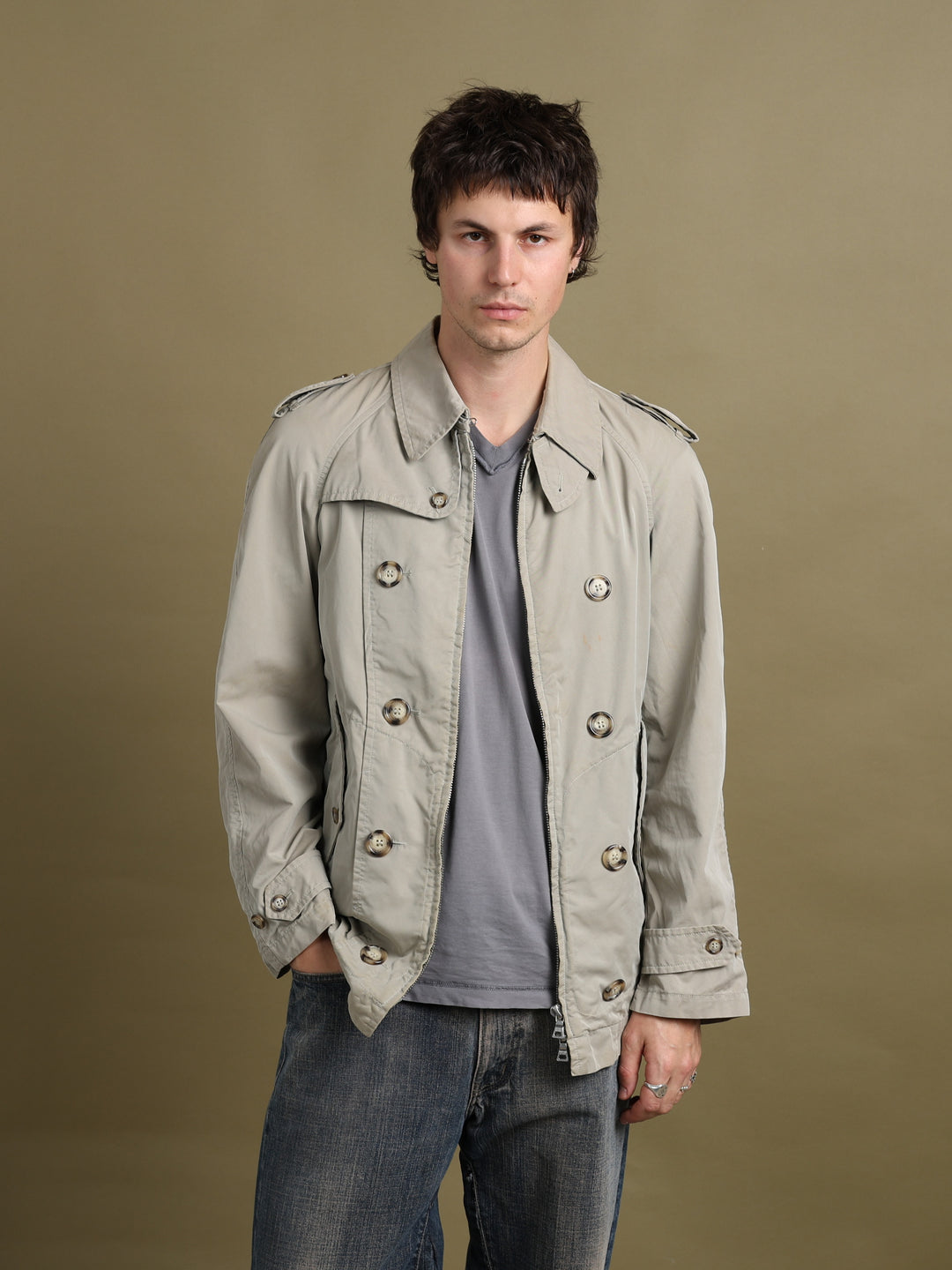 Prada Jacket Beige Men's M - back