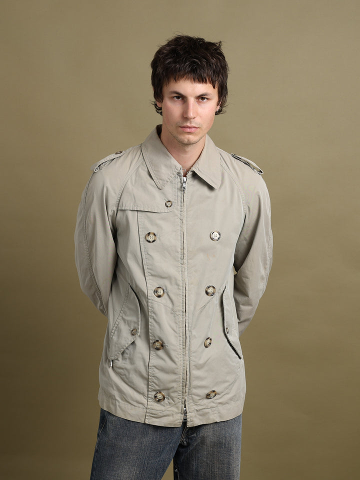 Prada Jacket Beige Men's M - detail 1