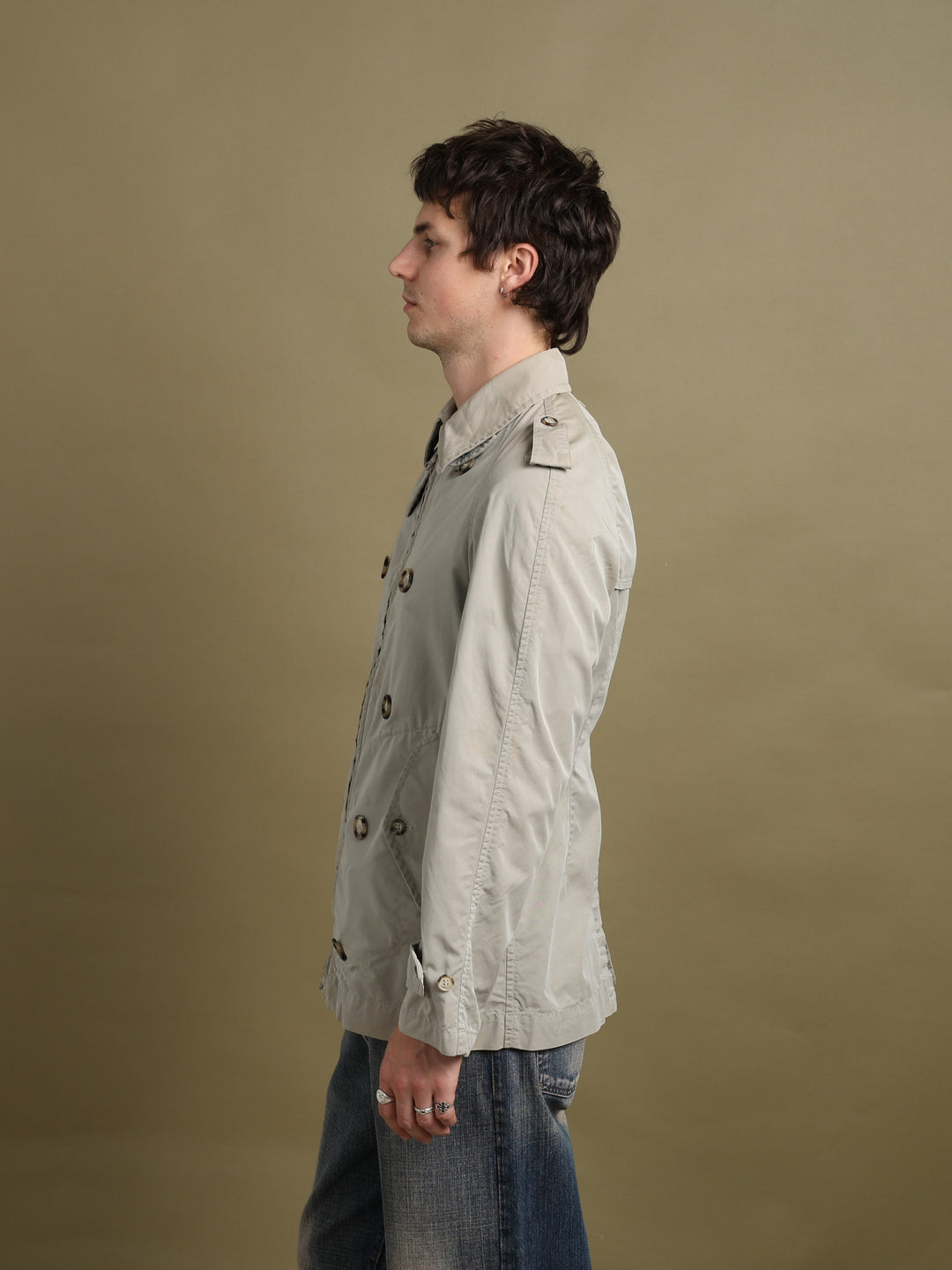 Prada Jacket Beige Men's M - detail 2