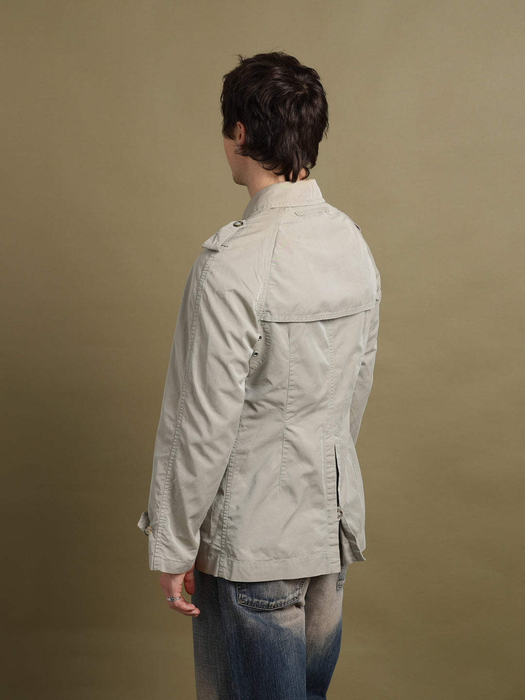 Prada Jacket Beige Men's M - detail 3