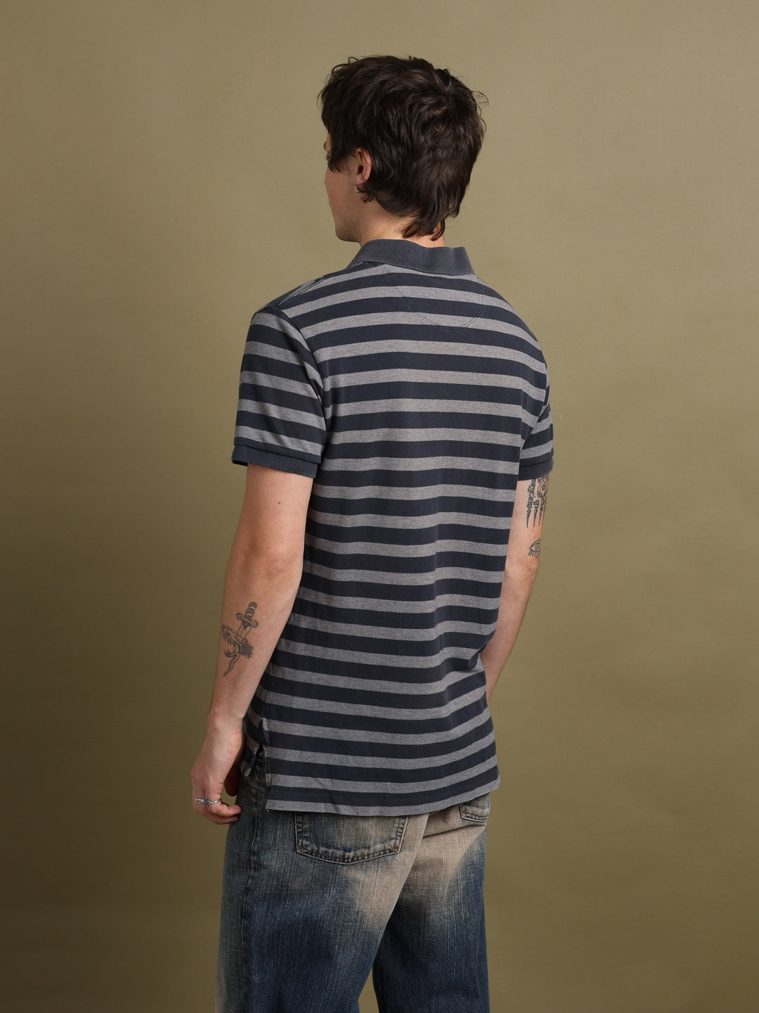 Burberry Brit Polo Shirt Black Men's M - detail 2