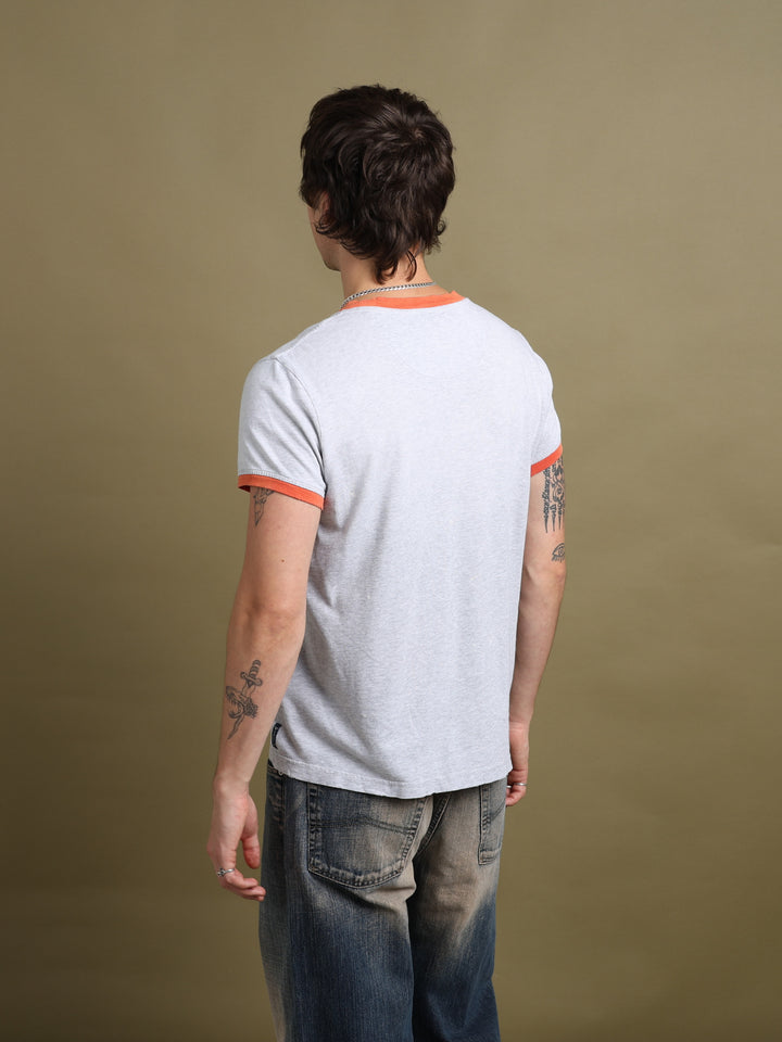 Armani Jeans T-Shirt Grey Men's M - detail 2