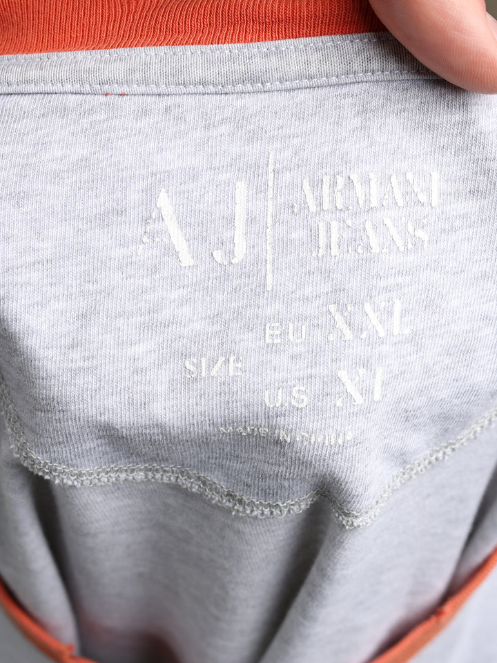 Armani Jeans T-Shirt Grey Men's M - detail 3