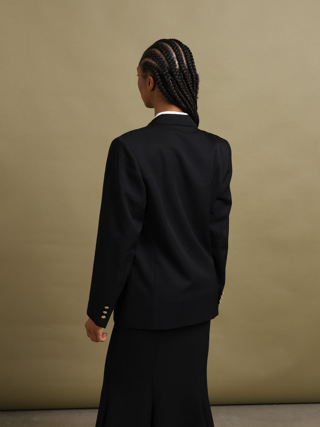 Burberrys Blazer Black Women's L - detail 2
