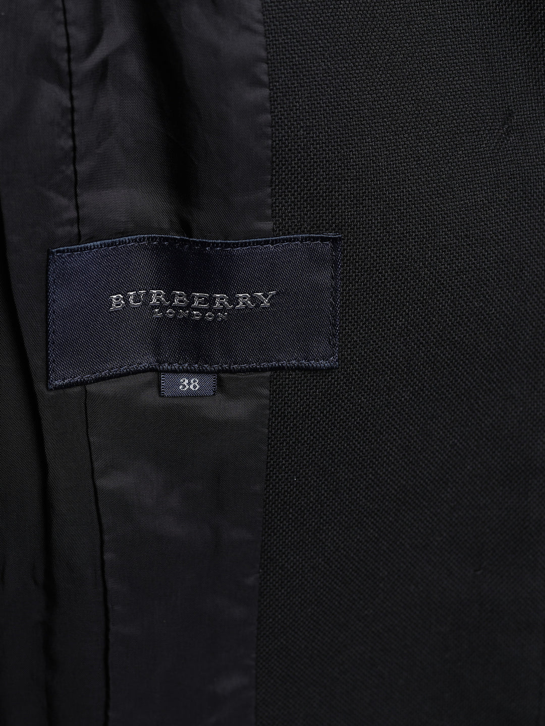 Burberry London Shawl Collar Jacket Black Women's S - detail 4