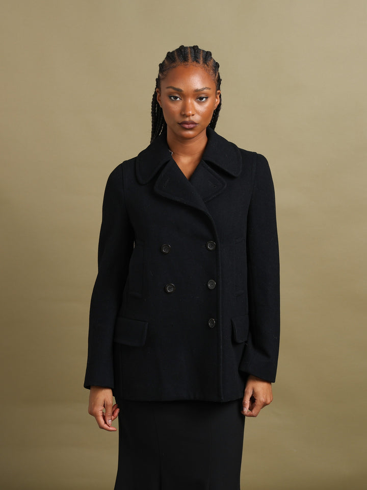 Burberry Peacoat Black Women's S - back