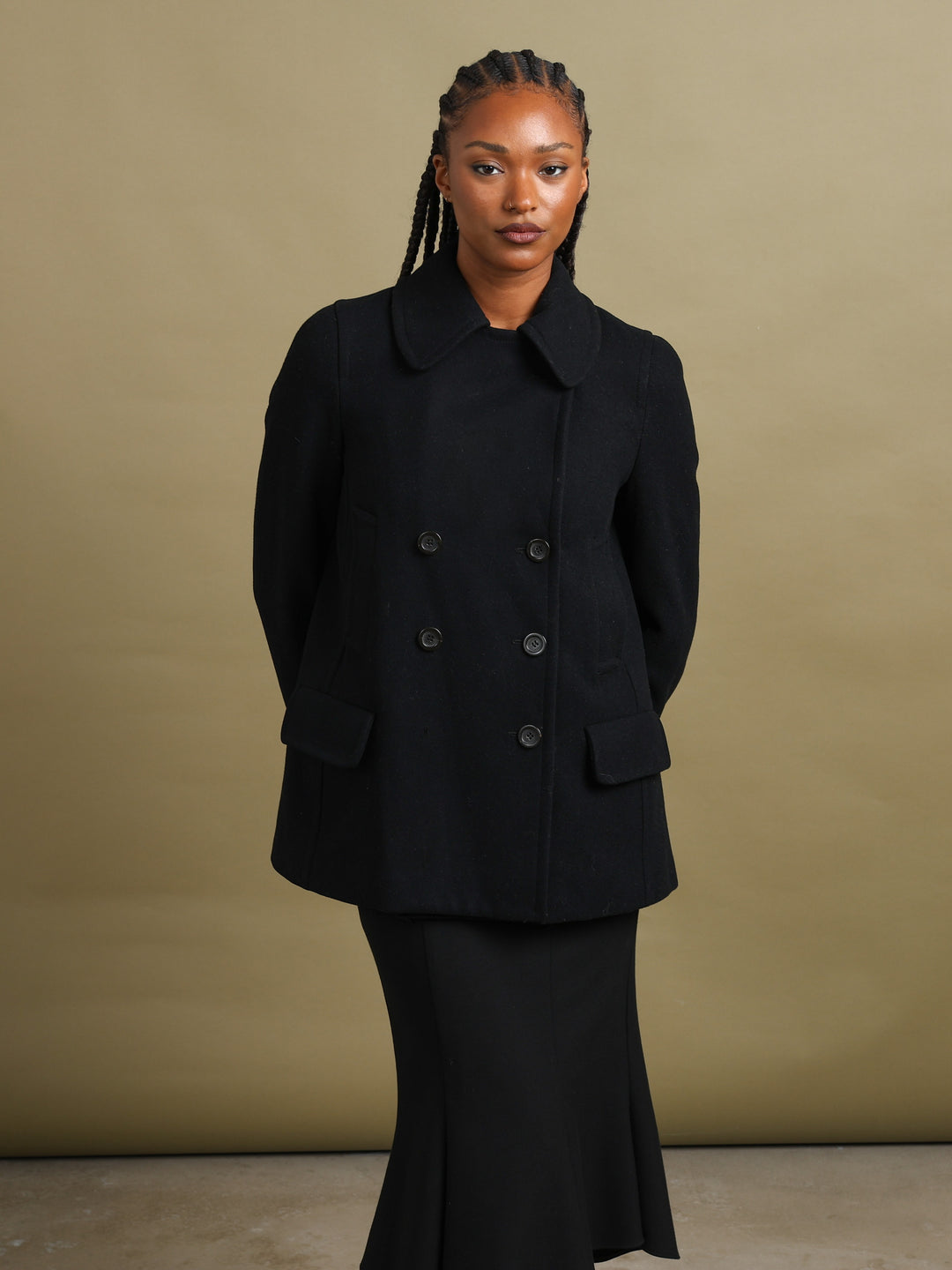 Burberry Peacoat Black Women's S - detail 1