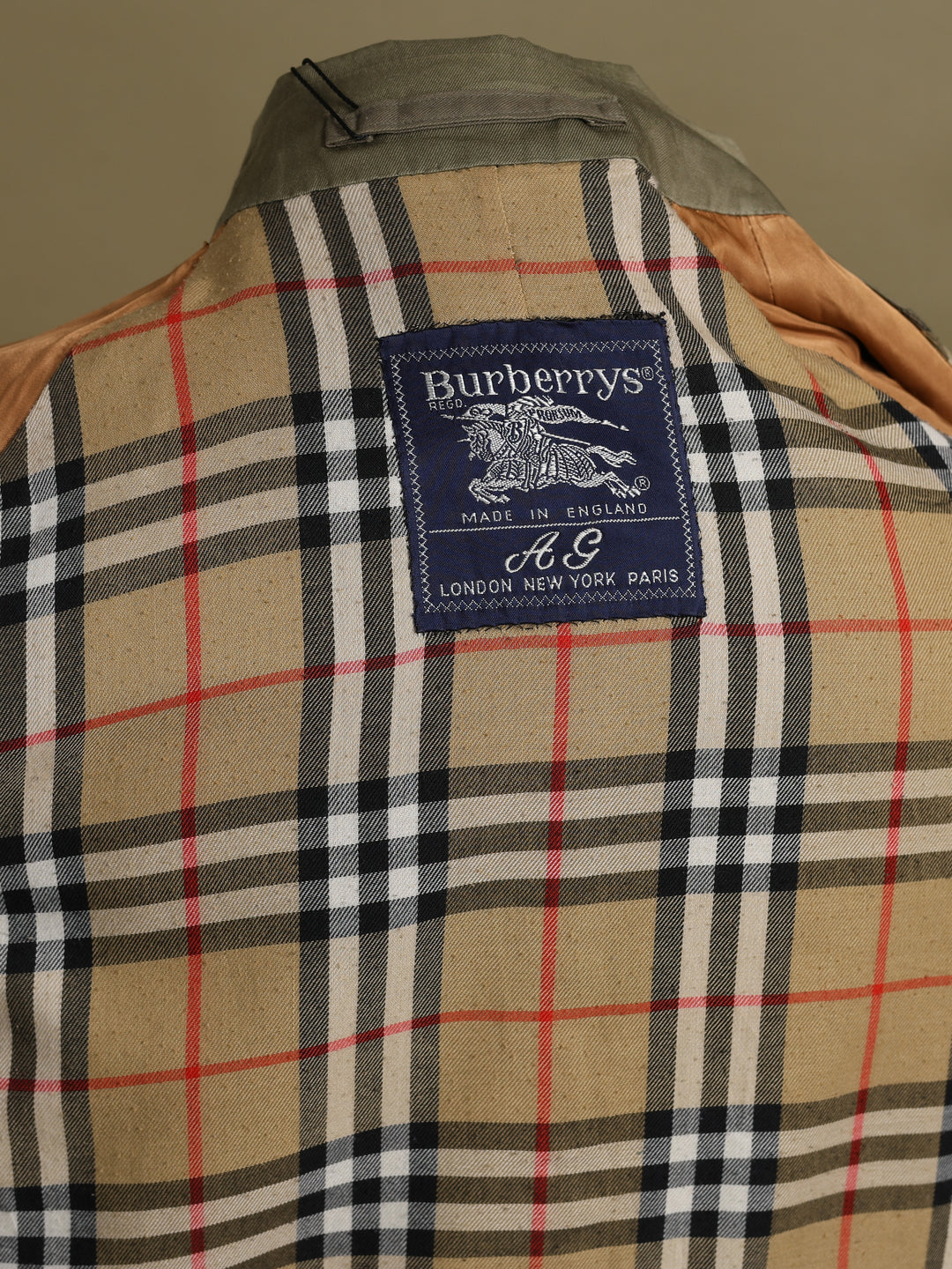 Burberrys Trench Coat Green Women's M - detail 4