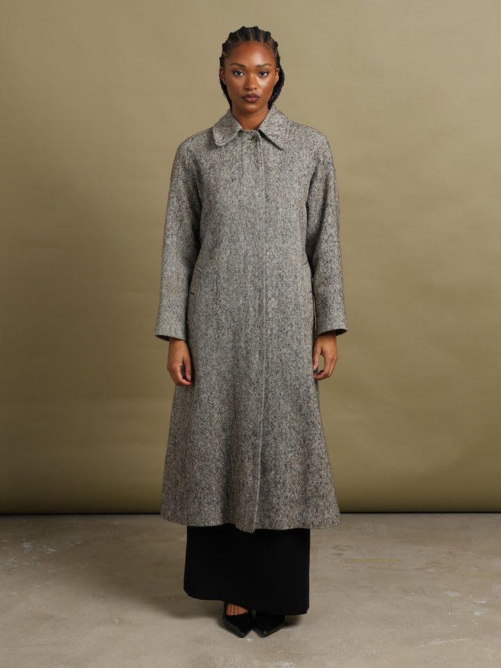 Burberrys Overcoat Grey Women's L - front
