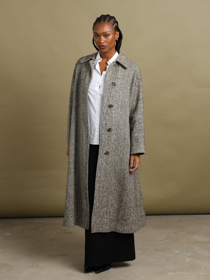 Burberrys Overcoat Grey Women's L - styled