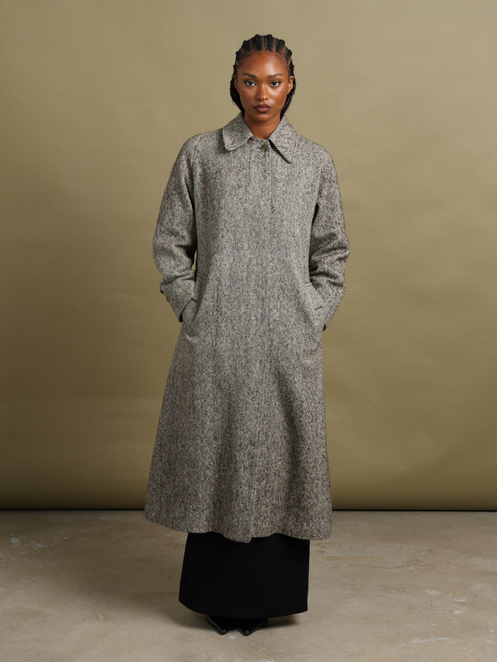 Burberrys Overcoat Grey Women's L - detail 1