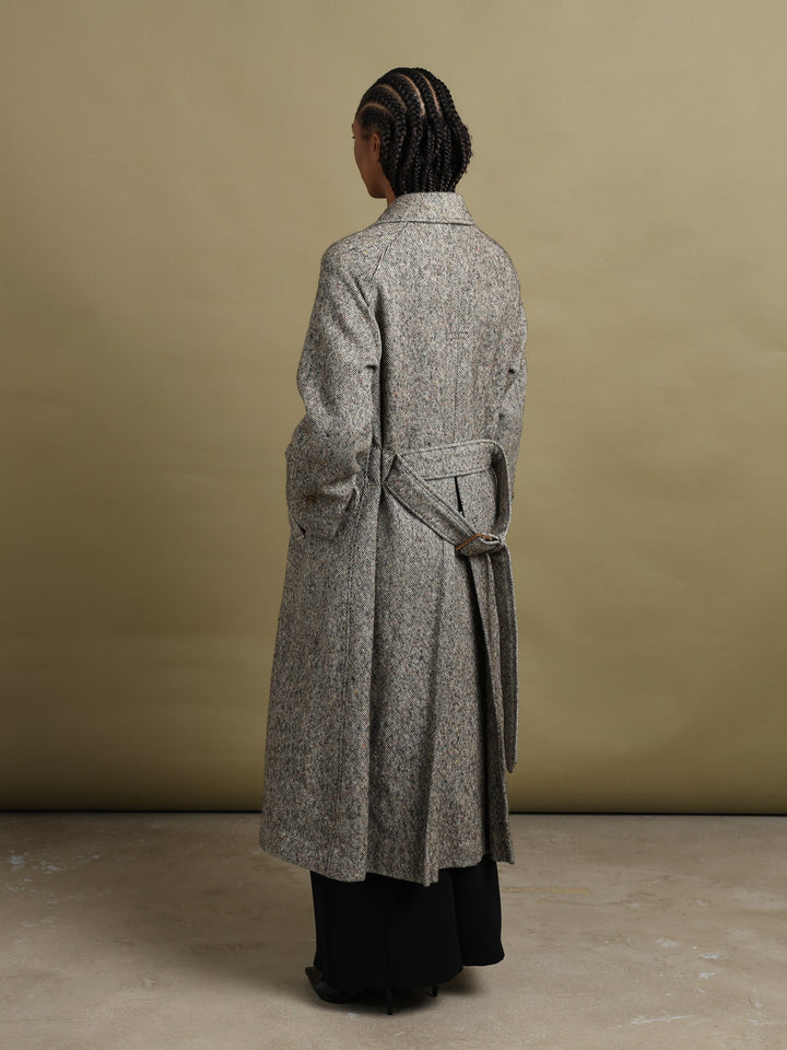 Burberrys Overcoat Grey Women's L - detail 3