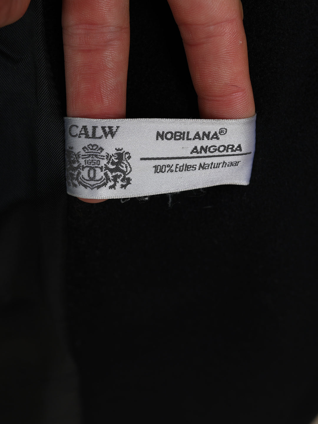 Aquascutum Double Breasted Overcoat Black Women's XL - detail 5