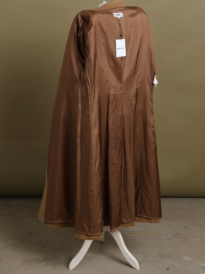 Giorgio Armani Overcoat Camel Women's M - detail 3