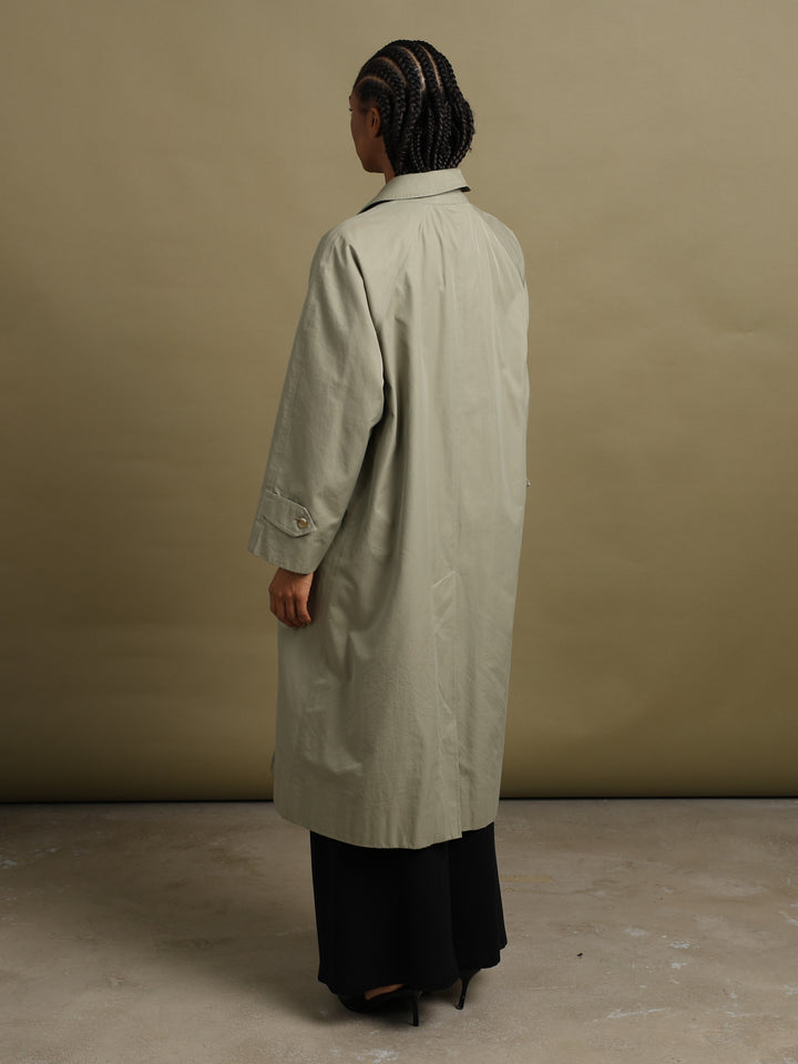 Burberrys Trench Coat Green Women's L - detail 2