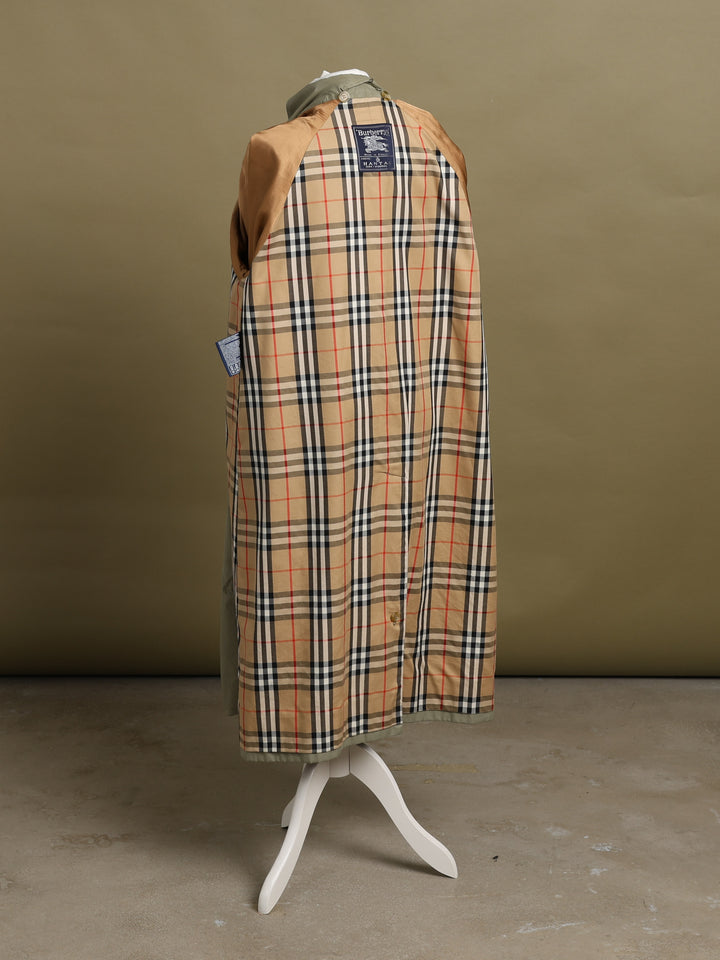Burberrys Trench Coat Green Women's L - detail 3