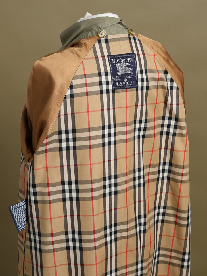 Burberrys Trench Coat Green Women's L - detail 4