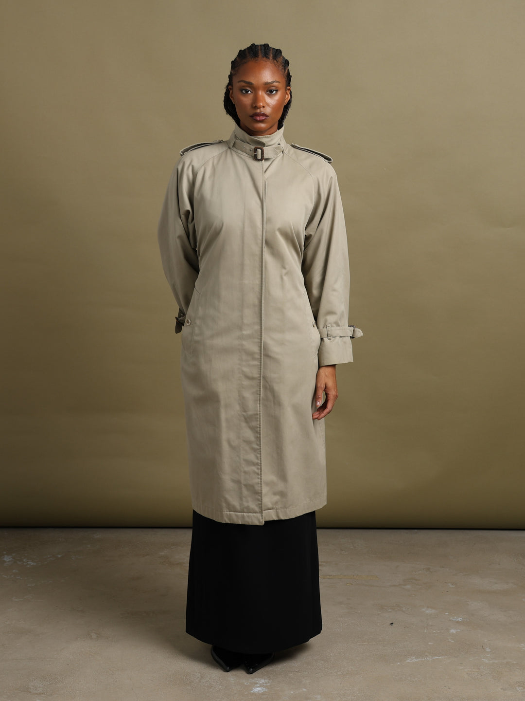 Burberrys Trench Coat Beige Women's S - detail 2