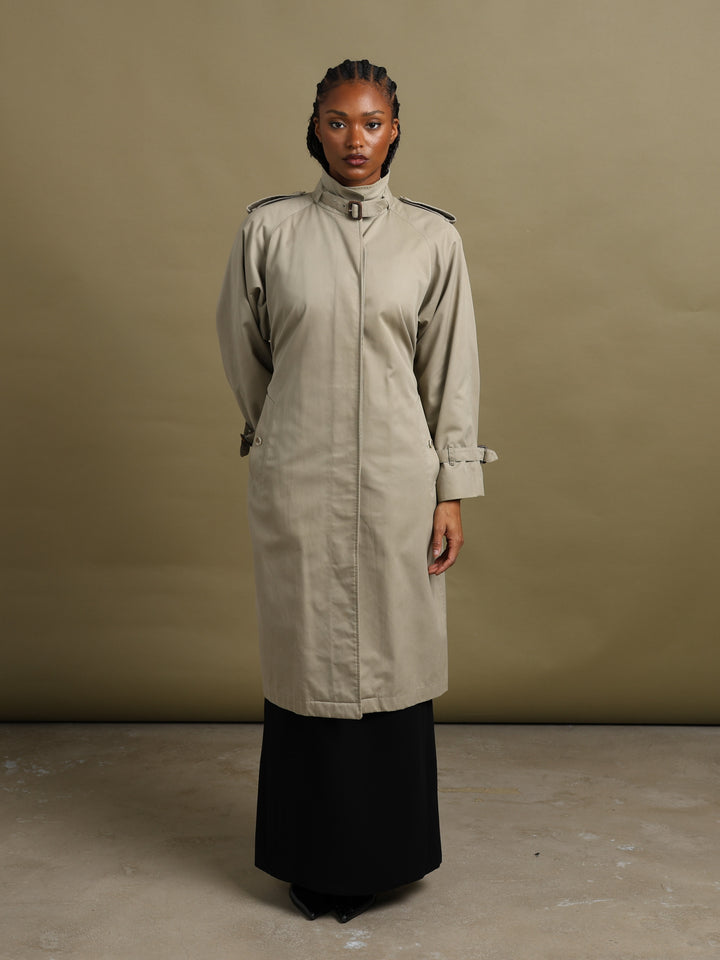 Burberrys Trench Coat Beige Women's S - detail 2