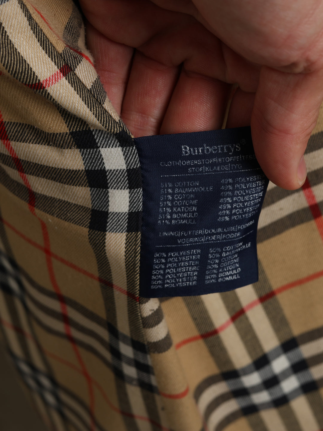 Burberrys Trench Coat Beige Women's S - detail 6