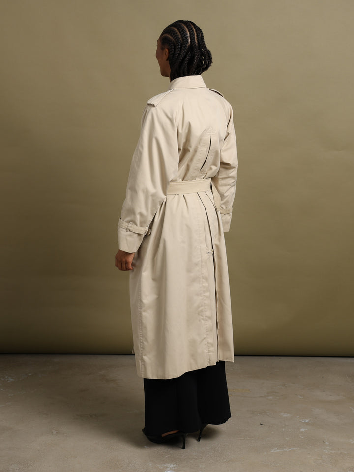 Burberrys Trench Coat Cream Women's L - detail 4