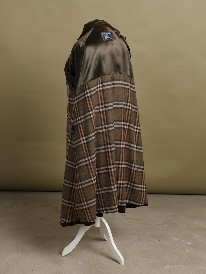 Burberrys Overcoat Olive Women's L - detail 3