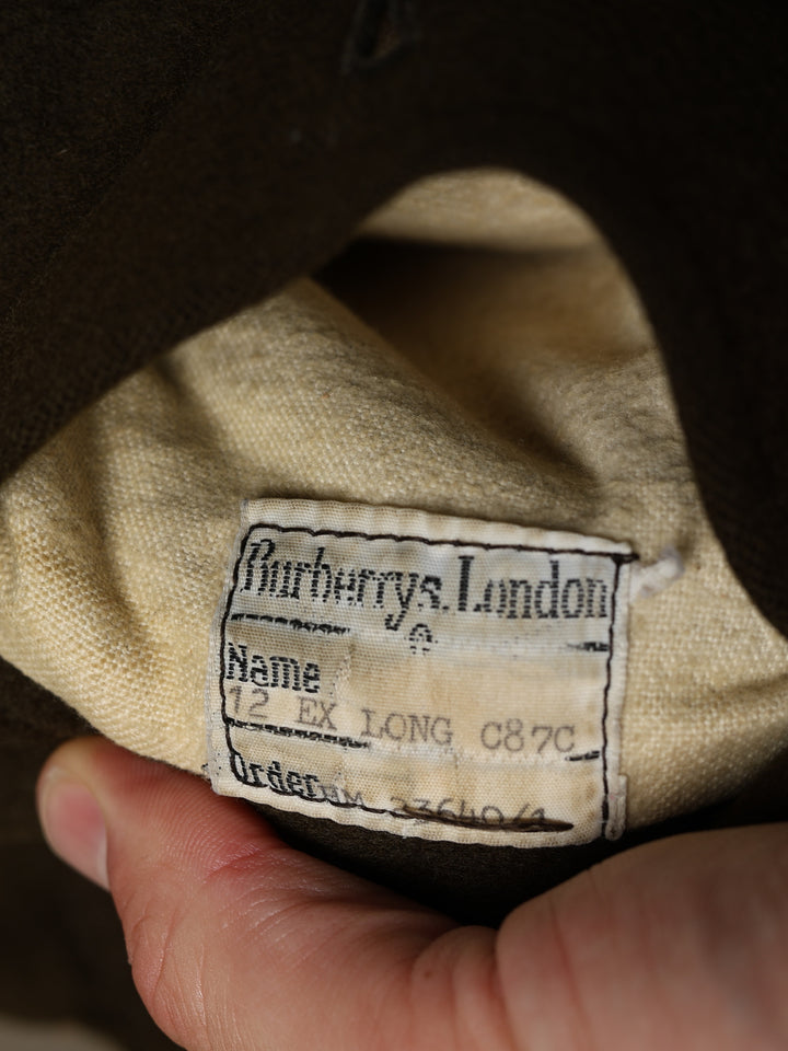 Burberrys Overcoat Olive Women's L - detail 6