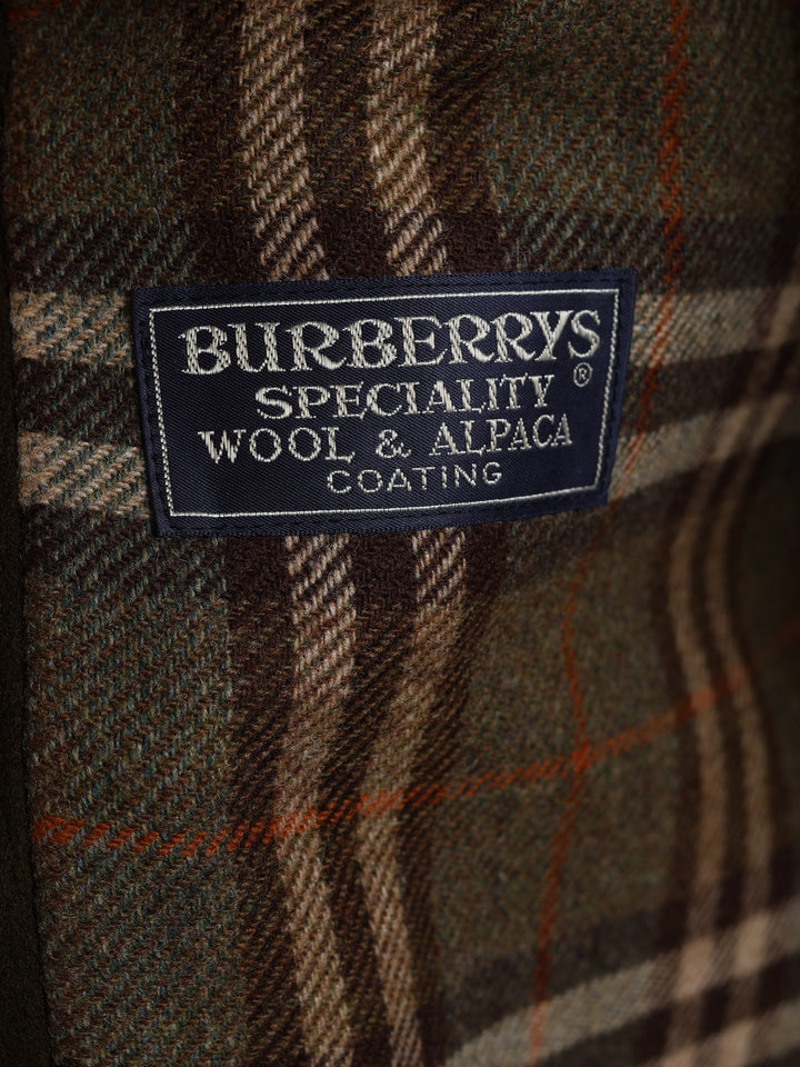 Burberrys Overcoat Olive Women's L - detail 7