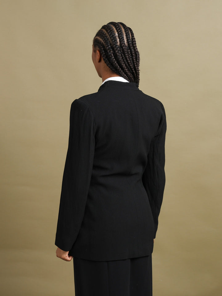 Yves Saint Laurent Blazer Black Women's M - detail 4