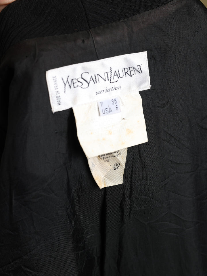 Yves Saint Laurent Blazer Black Women's M - detail 5