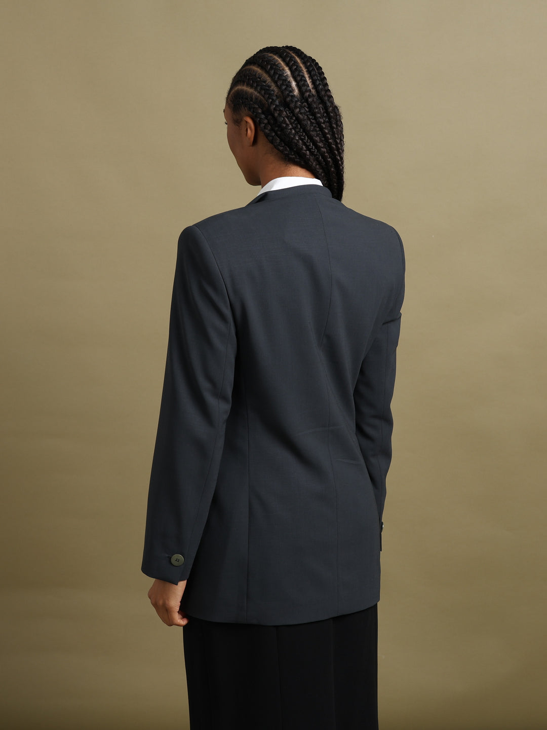 Giorgio Armani Blazer Grey Women's M - detail 1
