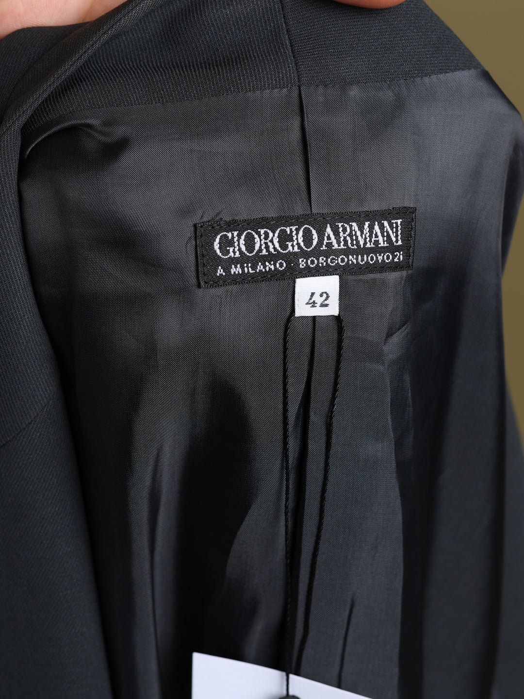Giorgio Armani Blazer Grey Women's M - detail 2