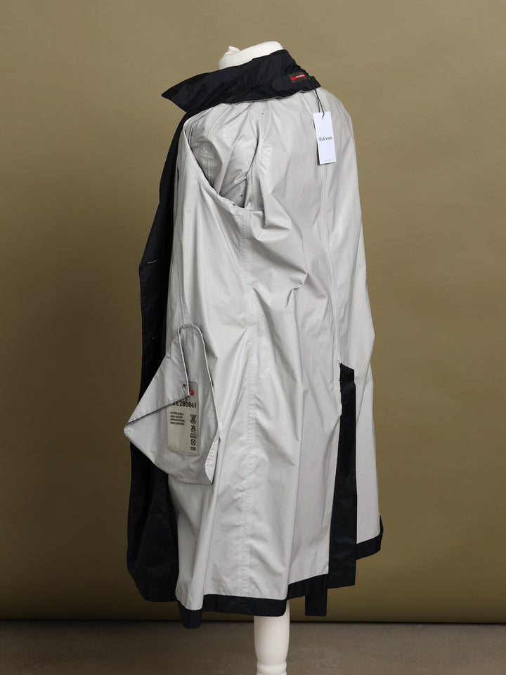 Prada Trench Coat Black Women's M - detail 2